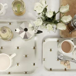 Sophie Allport Bees Small Tray- Tea|Trays