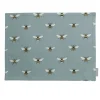 Sophie Allport Bees Teal Fabric Placemat - Set of 2- Placemats|Placemats
