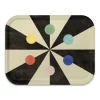 Roomytown Benson's Color Hexagon Birchwood Tray- Trays