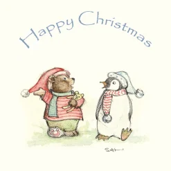 Moongazer Cards Best Friends Christmas Greeting Card- Christmas Cards|Greeting Cards