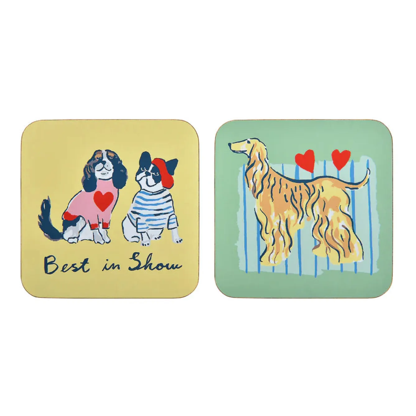 Ulster Weavers Best in Show Coasters - Set of 4- Coasters