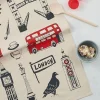 Victoria Eggs Big Smoke Tea Towel- Tea|Tea Towels