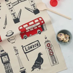 Victoria Eggs Big Smoke Tea Towel- Tea|Tea Towels