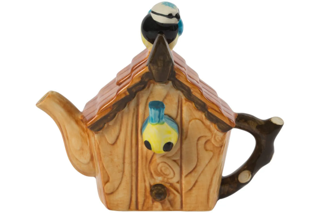 Ceramic Inspirations Bird Box One Cup Teapot- Tea|Teapots