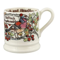 Emma Bridgewater Birds In The Hedgerow Hawthorn & Chaffinch 1/2 Pint Mug- Animals|Animals