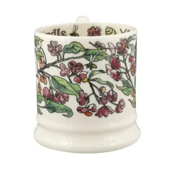 Emma Bridgewater Birds In The Hedgerow Spindle & House Sparrow  1/2 Pint Mug- Animals|Animals
