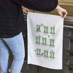 This Is Nessie Bird Watching Tea Towel by- Tea|Tea Towels