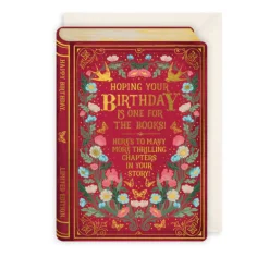 The Art File Birthday is One for the Books Greeting Card- Greeting Cards