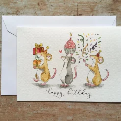 Ellie Hooi Illustration Birthday Party Greeting Card- Greeting Cards