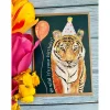 Jen Winnett Birthday Tiger Eco-card- Greeting Cards