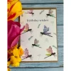 Jen Winnett Birthday Wishes Dragonfly Eco-Card- Greeting Cards