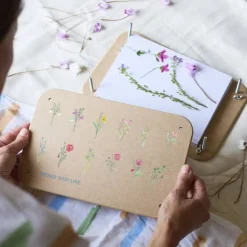 This Is Nessie Birth Flower Press by- Gardening|Crafts