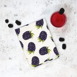 Corinne Alexander Blackberry Tea Towel by- Tea|Tea Towels