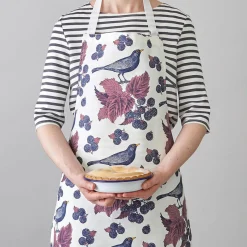 Thornback & Peel Blackbird & Bramble Apron- Aprons