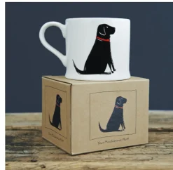 Sweet William Black Labrador Mug Boxed - Single- Pets|Pets