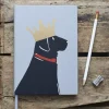 Sweet William Black Labrador Notebook- Stationery
