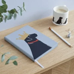 Sweet William Black Labrador Notebook- Stationery