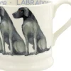 Emma Bridgewater Black Labrador-- Sitting 1/2 Pint Mug- Pets|Pets