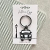 Victoria Eggs Black Taxi Keyring- Key Chains|Children