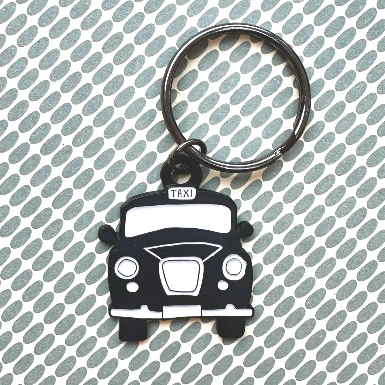 Victoria Eggs Black Taxi Keyring- Key Chains|Children