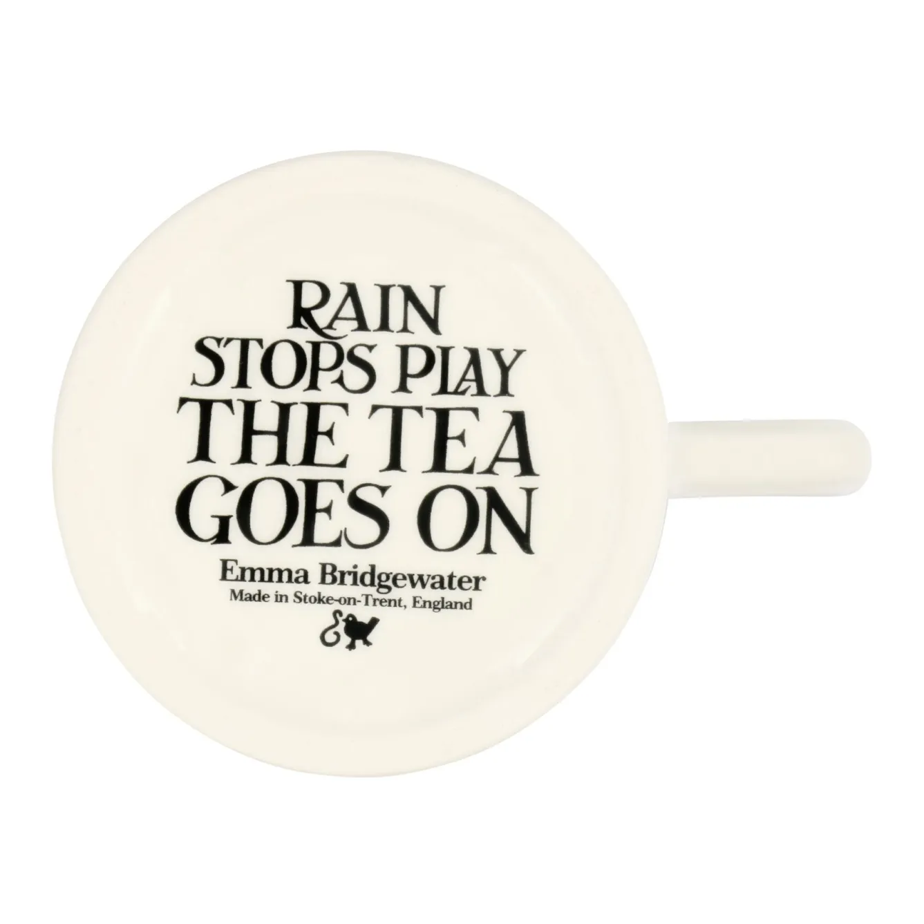 Emma Bridgewater Black Toast Cream Tea 1/2 Pint Mug- Whimsical