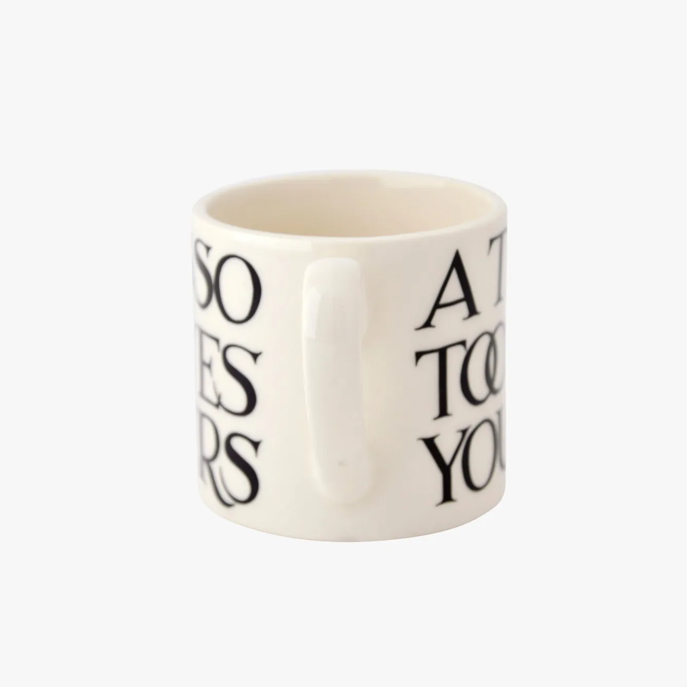 Emma Bridgewater Black Toast Espresso Mug- Whimsical