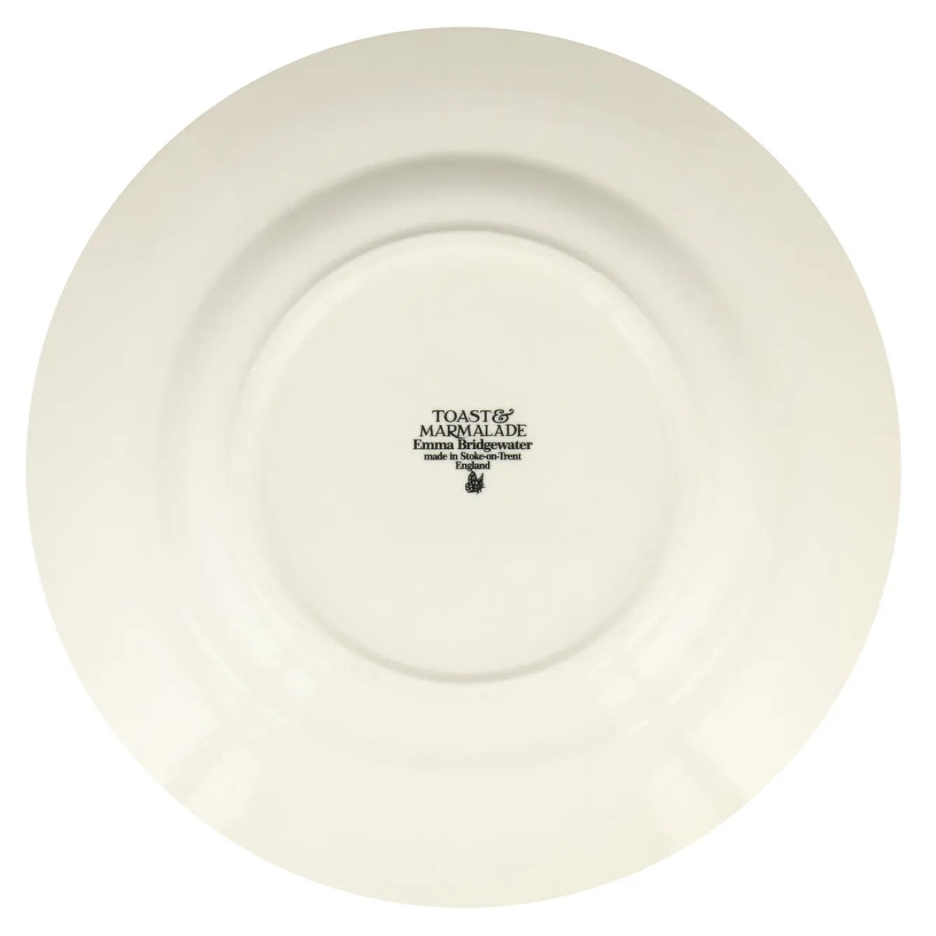 Emma Bridgewater Black Toast Fish & Chips 10 1/2 inch Plate- Plates