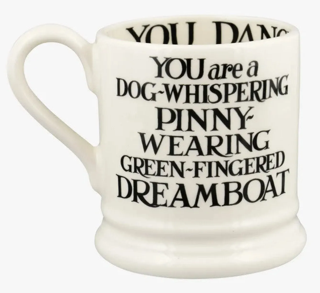 Emma Bridgewater Black Toast King & Queen Set of 2 1/2 Pint Mugs- Royal