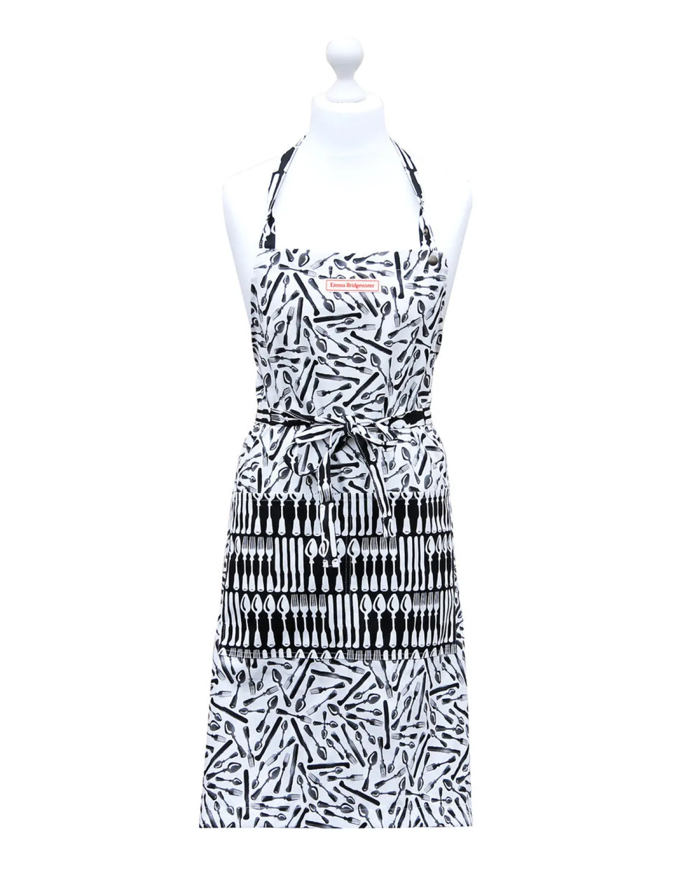 Emma Bridgewater Black Toast Knives & Forks Apron- Aprons