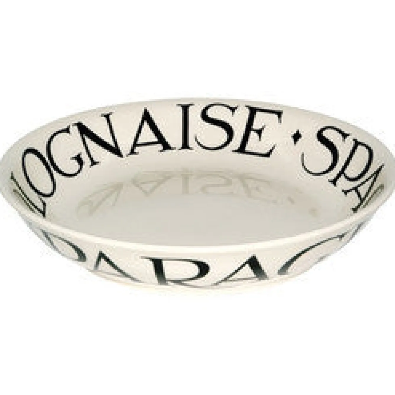 Emma Bridgewater Black Toast Medium Pasta Bowl- Bowls & Dishes