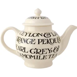 Emma Bridgewater Black Toast 4 Mug Teapot- Tea|Teapots
