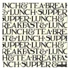 Emma Bridgewater Black Toast  Napkins- Picnic|Napkins