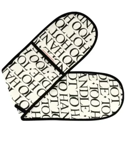 Emma Bridgewater Black Toast Oven Glove & Tea Towel Set- Tea|Tea Towels