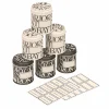 Emma Bridgewater Black Toast Set of 6 Herb/Spice Tins- Novelty|Storage