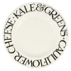 Emma Bridgewater Black Toast Veggies 10 1/2 inch Plate- Plates