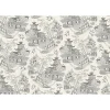 Burleigh Black Willow Pad of 18 Paper Placemats- Placemats