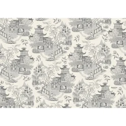 Burleigh Black Willow Pad of 18 Paper Placemats- Placemats