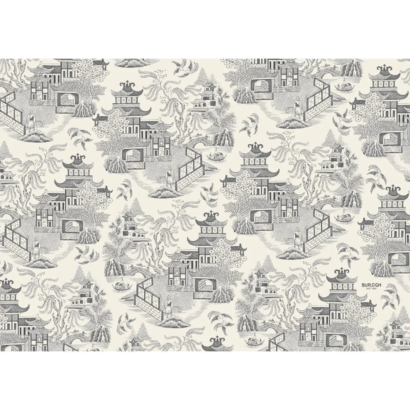 Burleigh Black Willow Pad of 18 Paper Placemats- Placemats
