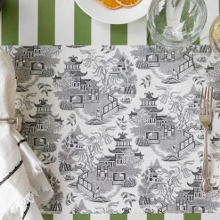 Burleigh Black Willow Pad of 18 Paper Placemats- Placemats