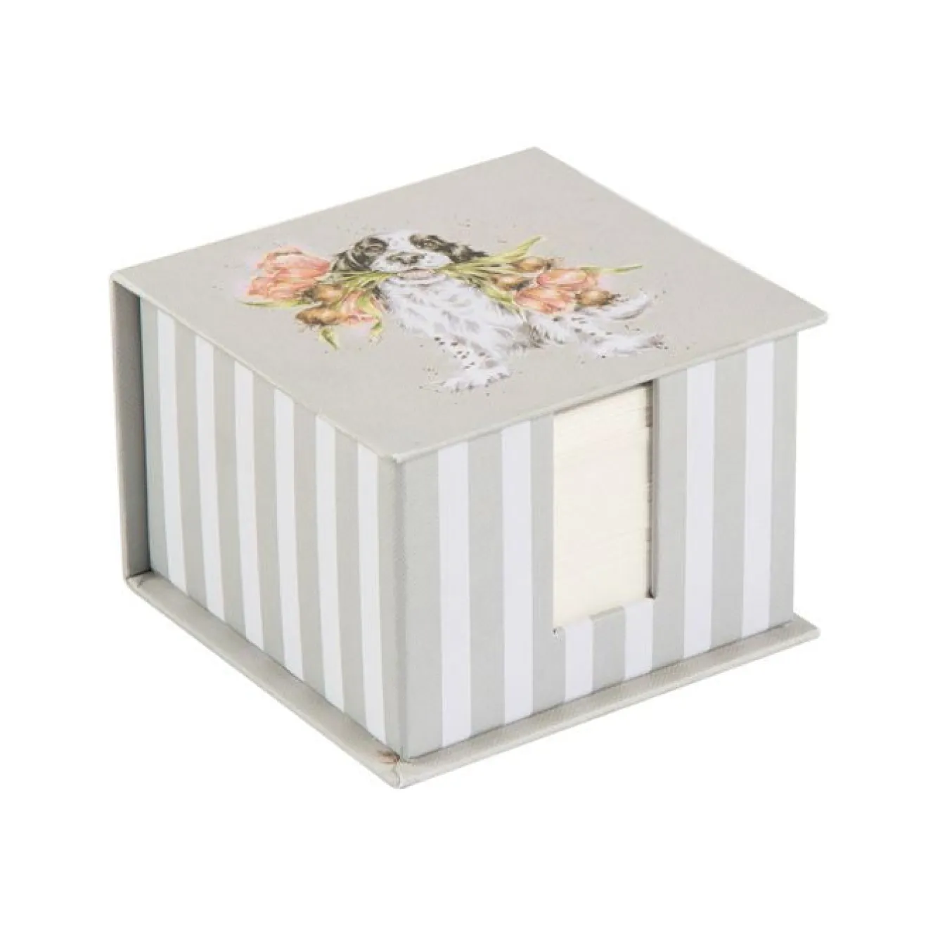 Wrendale Designs 'Blooming with Love' Spaniel Memo Block- Stationery