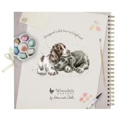 Wrendale Designs 'Blooming with Love' Spaniel Scrapbook Album- Stationery|Crafts
