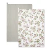 Sophie Allport Blossom and Stamford Stripe Set of 2 Tea Towels by- Tea|Tea