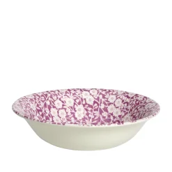 Burleigh Blossom Calico Pudding / Soup Bowl 20.5cm/8"- Bowls & Dishes