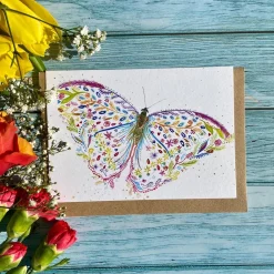 Jen Winnett Blossom the Butterfly Eco-Card- Greeting Cards