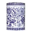 Elite Tins Blue & White Mini Oval Tin- Storage Caddies|Storage