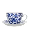 Burleigh Blue Arden Breakfast Cup and Saucer- Tea|Teacups