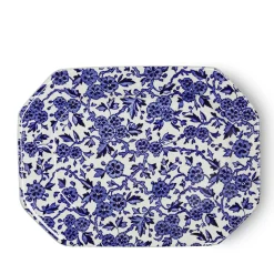 Burleigh Blue Arden Small Rectangular Platter- Serving Plates & Boards|Plates