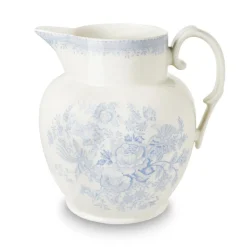 Burleigh Blue Asiatic Pheasant Etruscan Large Jug- Jugs