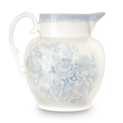 Burleigh Blue Asiatic Pheasant Etruscan Large Jug- Jugs