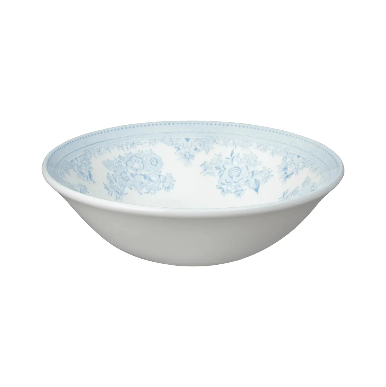 Burleigh Blue Asiatic Pheasants Cereal Bowl- Bowls & Dishes
